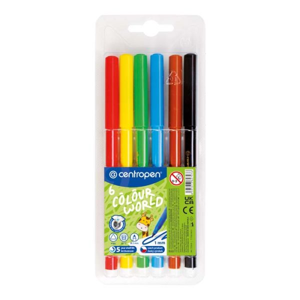 Flomasteri 7550/6 Centropen