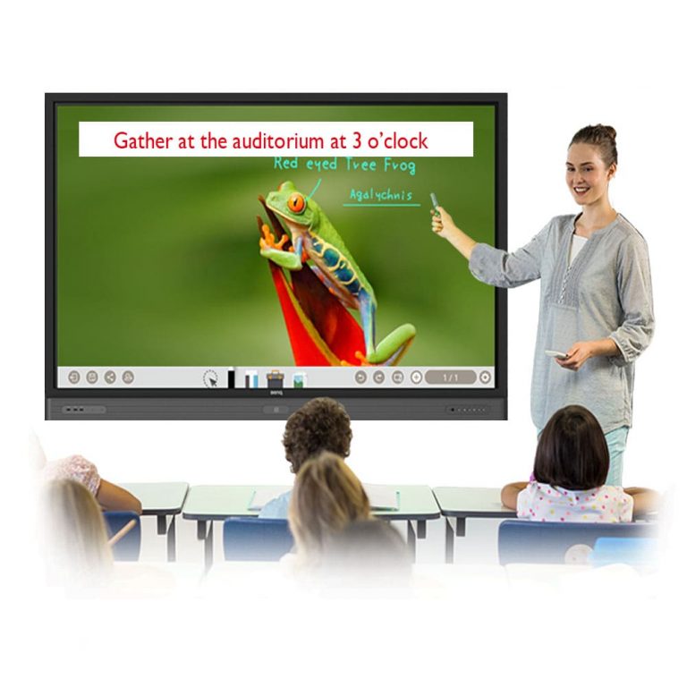 Interaktivni ekran, korišćenje u školskoj nastavi